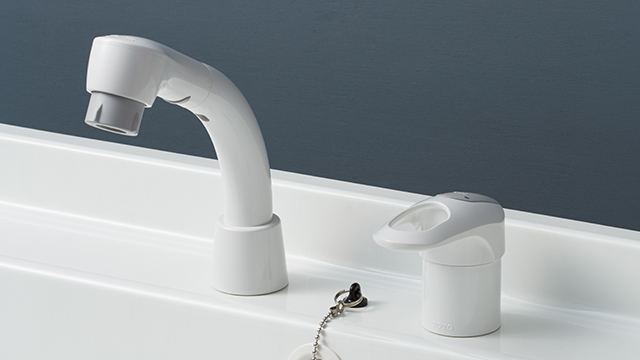 洗面蛇口交換 シャンプータイプ